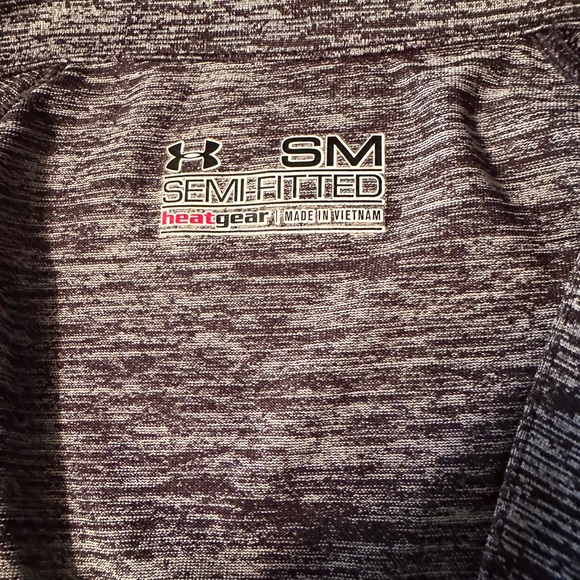 Under Armour Penn State Gray Semi-Fitted Quarter Zip, Size Small, Gently Worn - Picture 4 of 4